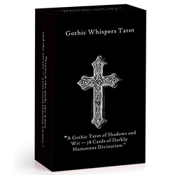 Gothic Whispers Tarot Deck: Monochrome Elegance and Dark Playfulness with Comprehensive Guidebook (Gothic Whispers)