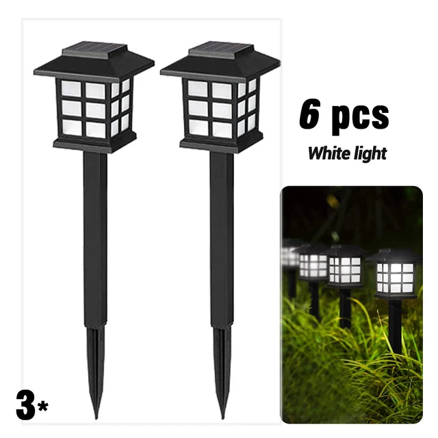 6pcs white light