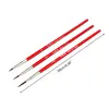 3pcs/set 0 00 000 Nylon Brush Hook Line Pen Professional Fine Tip Drawing Brushes for Acrylic Watercolor Oil Painting 6