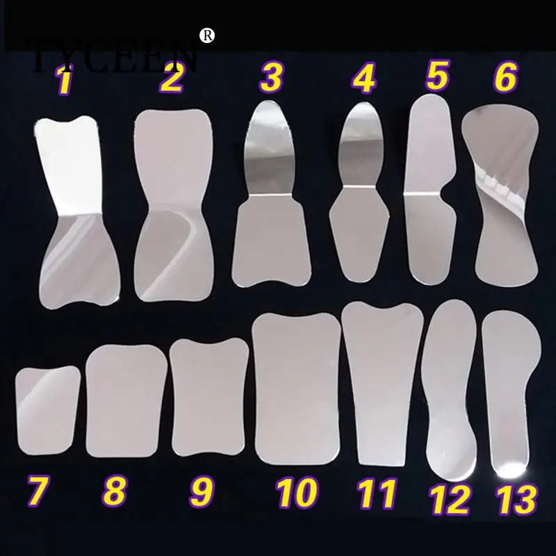 1pc Dental Folding stainless steel Reflector Orthodontic Fold Mirrors Double Sided Photography Reflector Dentist Mirror clinic