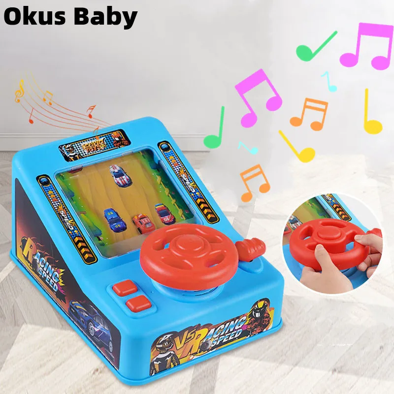 

Racing Car Toys For Children Boy Simulation Steering Wheel Sports car Large Competition Game Console Christmas Birthday Gift