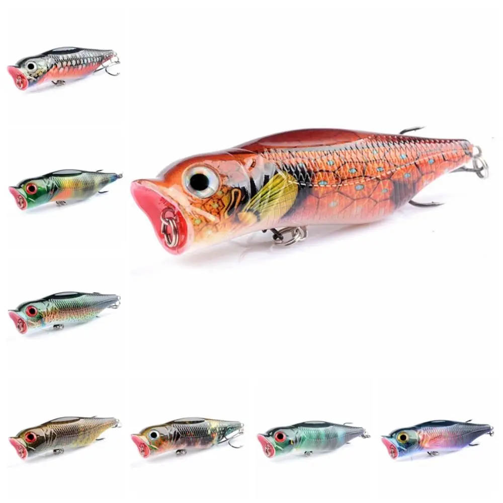 

8.9cm16g Bionic Popper Lure UV Popper Wobbler Lure Hard Bait Artificial 3D Eyes Fish Bait Mino Floating Sea Crap Fishing Lures