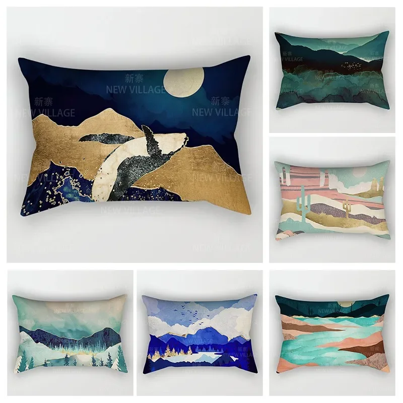 

Nordic fall home decor 30*50 throw pillow case sofa living room Cushion cover 30x50cm 40x60 40*60 boho Vintage Mandala Morocco