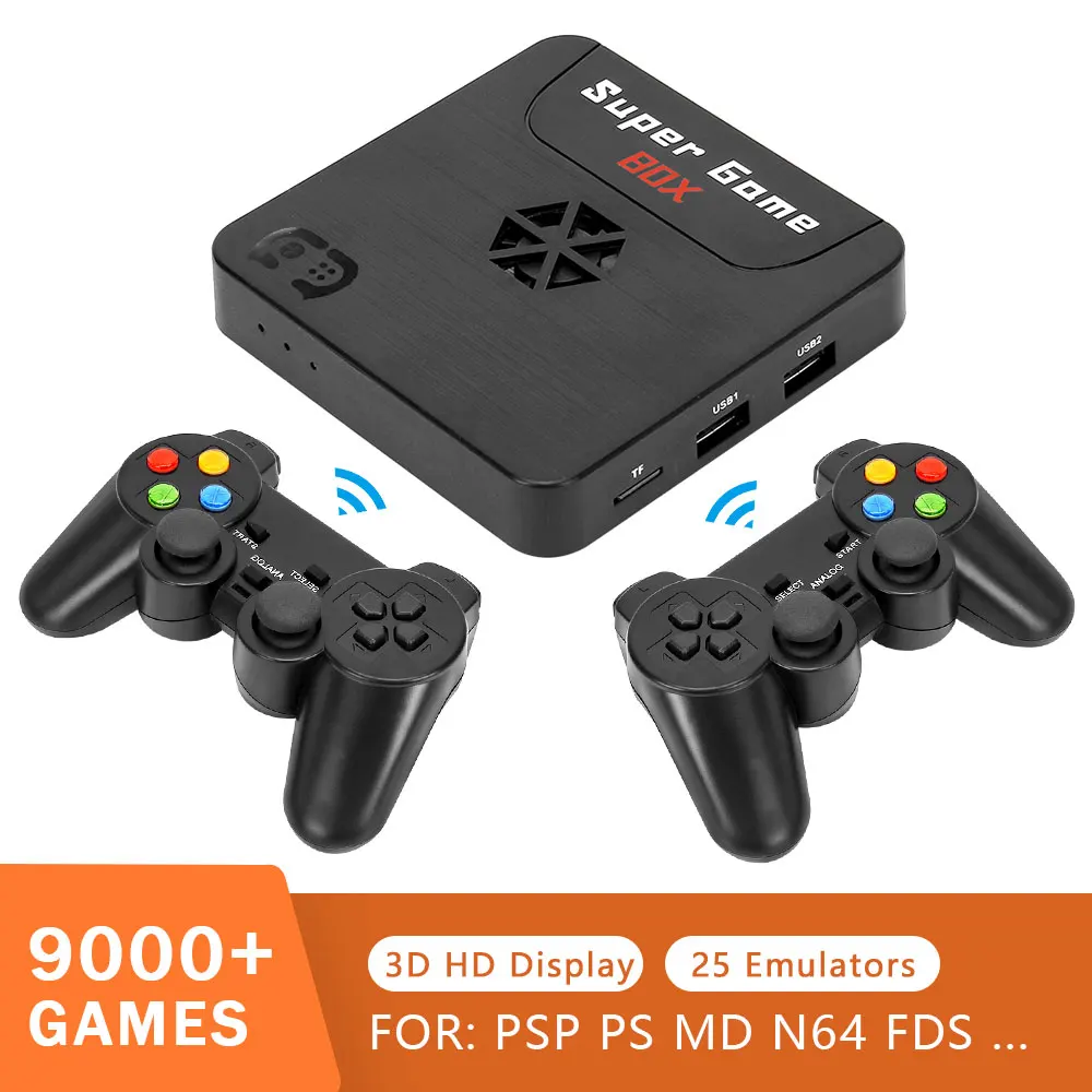 Handheld Video Game Console A380 Retro Game Player 4 inch HD IPS Screen 3600+ Games Portable Console with 3D Rocker