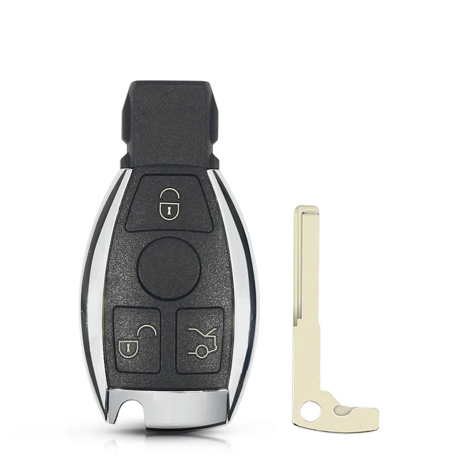 KEYYOU สําหรับ Mercedes Benz ปี 2000 + รองรับ NEC และ BGA 2/3/4 ปุ่ม Keyless Entry รีโมทกุญแจรถ 3