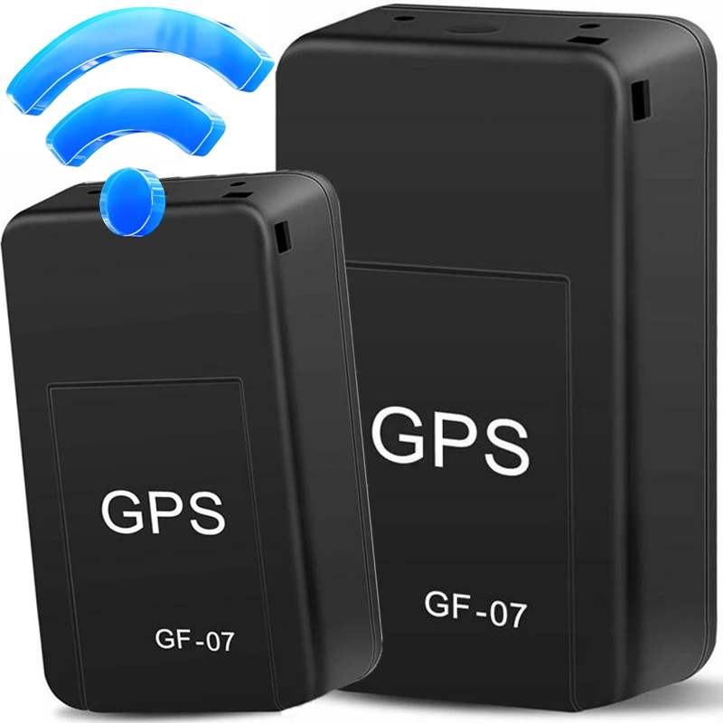 

Mini GF-07 GPS Car Tracker Real Time Tracking Anti-Theft Anti-lost Locator Strong Magnetic Mount 2G SIM Message Positioner