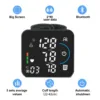 Bluetooth Charging Blood Pressure Monitor West Voice Sphygmomanometer Wireless Data Storage Arrhythmia Detection 6