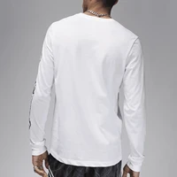 Nike T-shirt à manches longues en tricot à col rond imprimé décontracté pour hommes JORDAN authentique FN5973-100 3