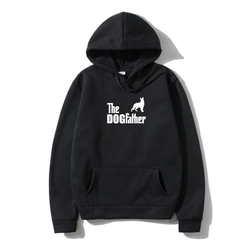 

Hoodies THE DOGFATHER-Alsatian / German Shepherd / Dog / Funny Gif Idea Mens Outerwear