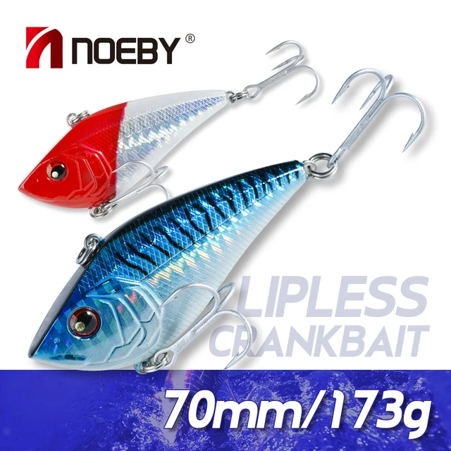 Noeby Lipless Crankbait Fishing Lure 70mm 17.3g Rattling Sinking