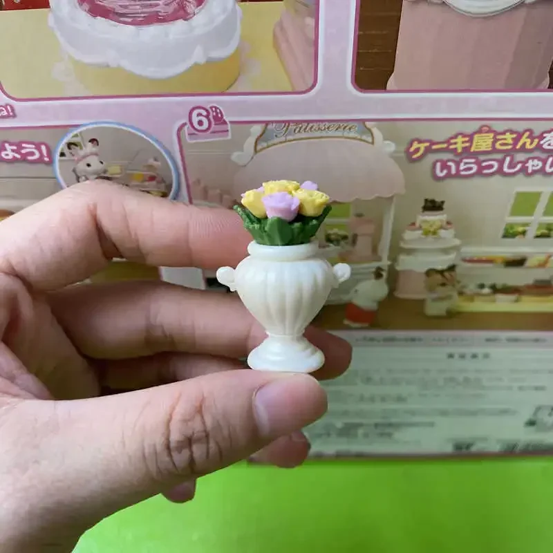 Genuine Japanese Authentic bulk goods play house toy doll animal mini ornament Defective and broken skin