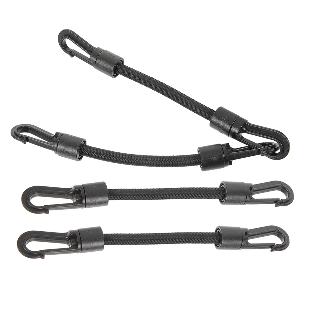 4 Pcs Kayak Elastic String Outdoor Siding Hooks Strap Bands Daily Use Cord with Sports