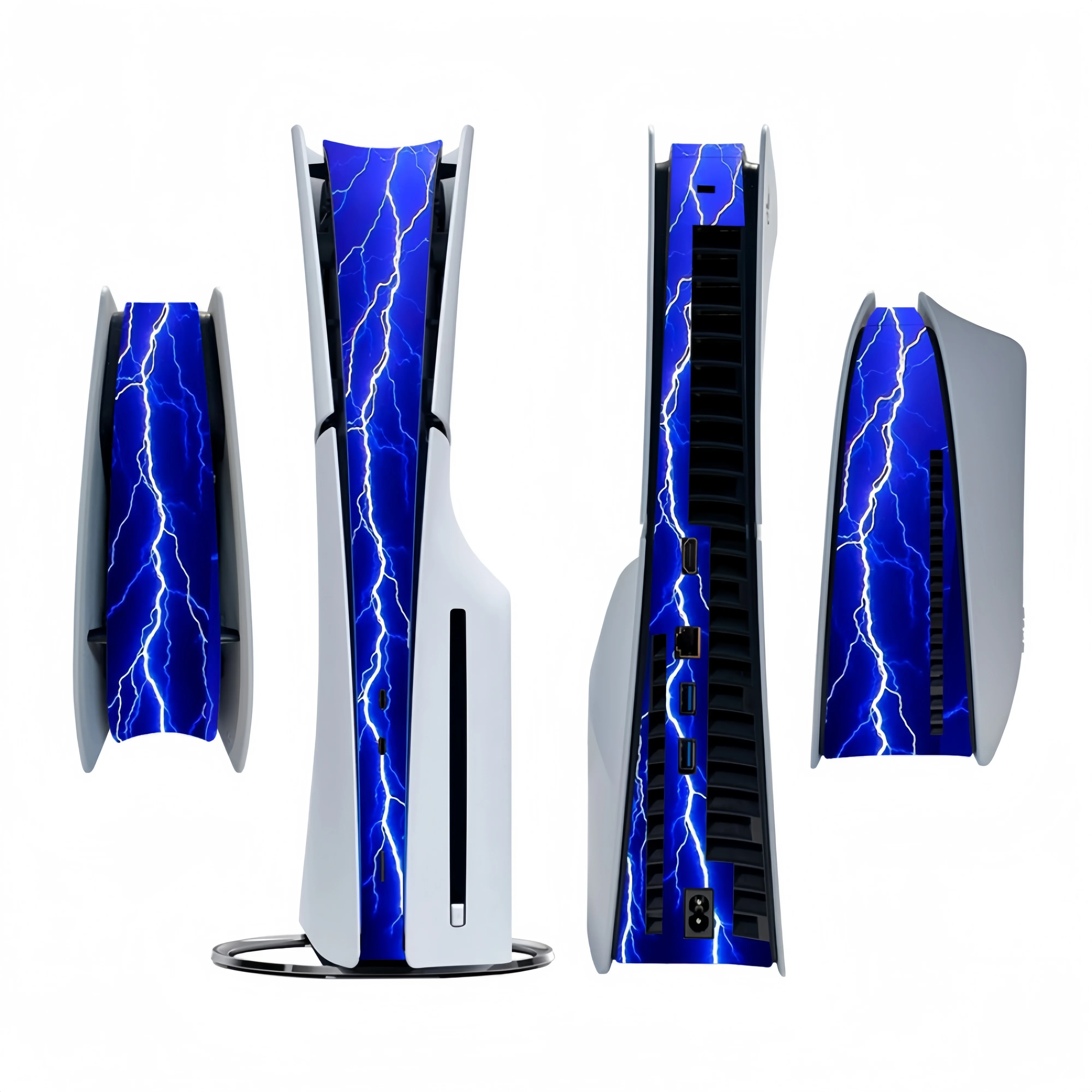 PlayStation 5 Slim PS5slim Disc & Digital Version Console Decoration Strip Center Stickers skins vinyl decal skins game console protective skin custom stickers game controller sticker
