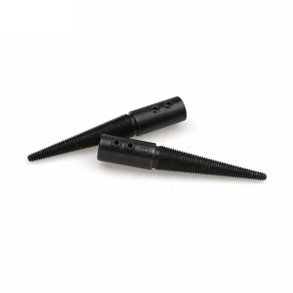 

2pcs/Set 8mm Polishing Spindle Left Right Pigtail Tapered Nose Buffing Wheels Abrasive Tools Connector Grinding Rod