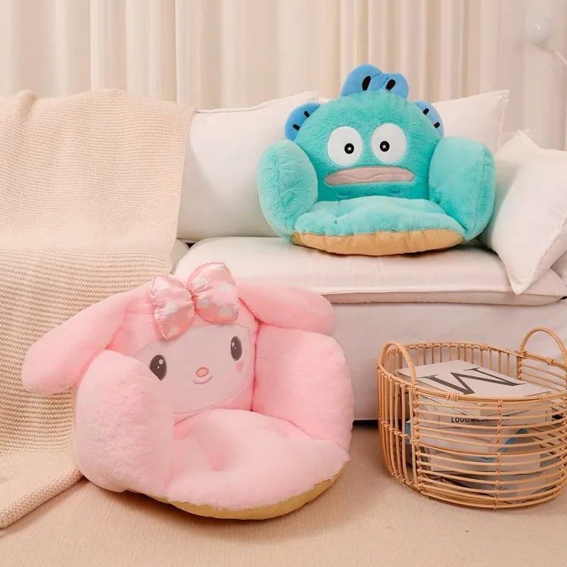 

My Melody Pom Pom Purin Plush Cushion Cute Child Seat Cushion Sofa Mat Home Sofa Indoor Floor Decor Gift