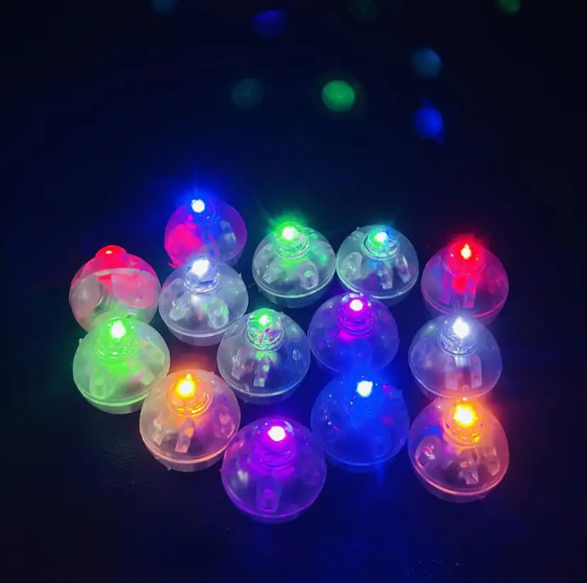 

1000 шт./партия, круглые мини-светодиодные мигающие шариковые лампы RGB ni26