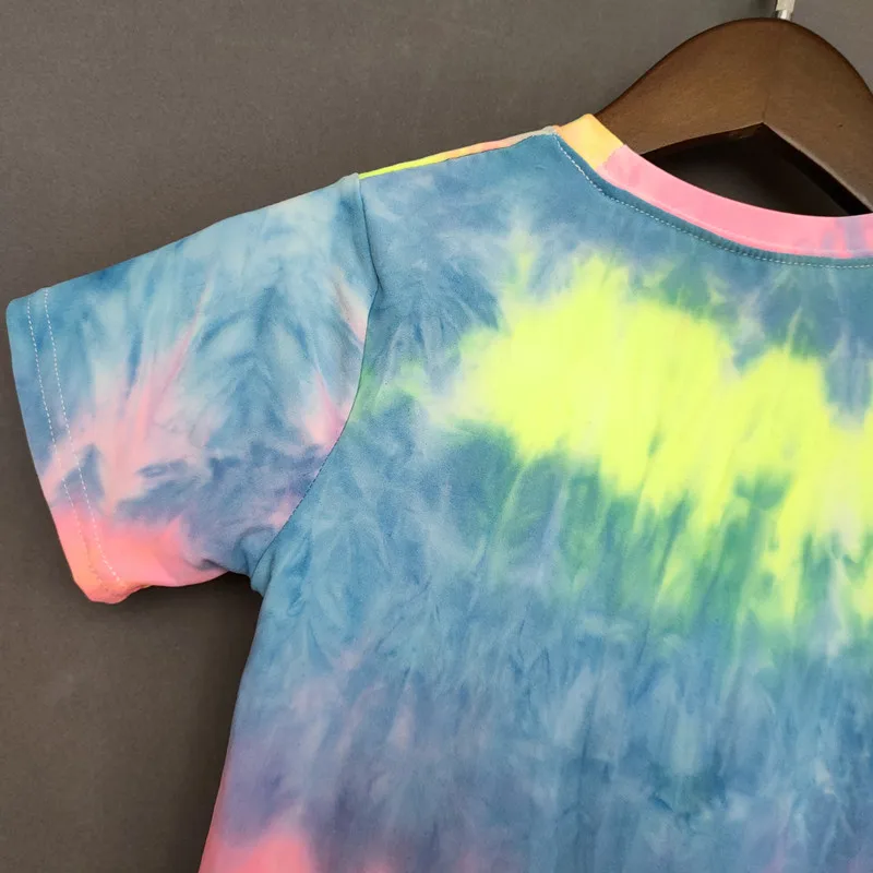 Girls' Bright Fluorescent Summer T-Shirt - Soft & Comfortable Casual Top