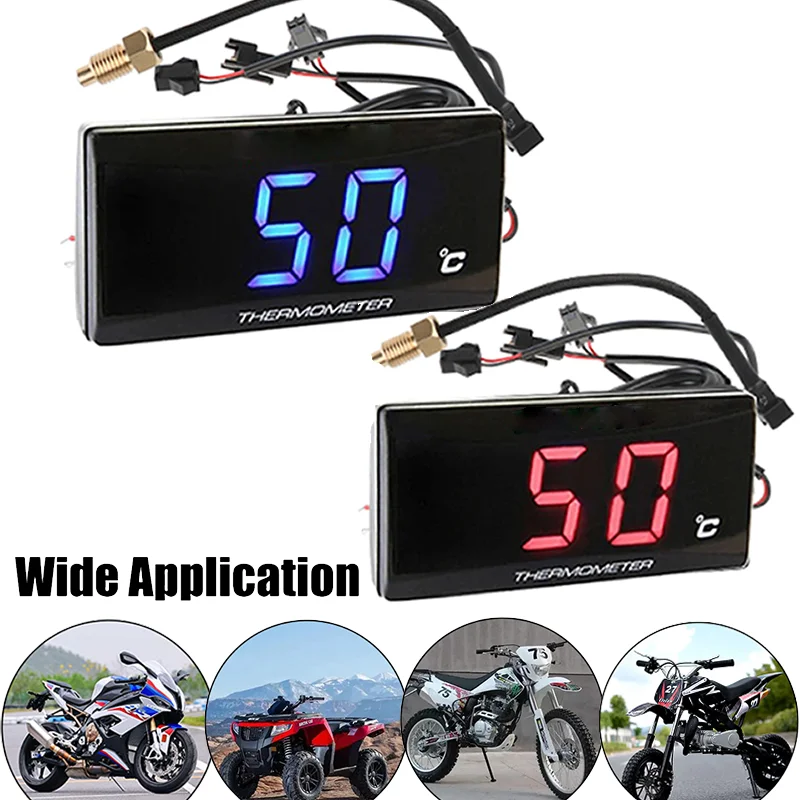 Universal-Motorcycle-Temperature-Meter-Water-Temperature-Digital ...