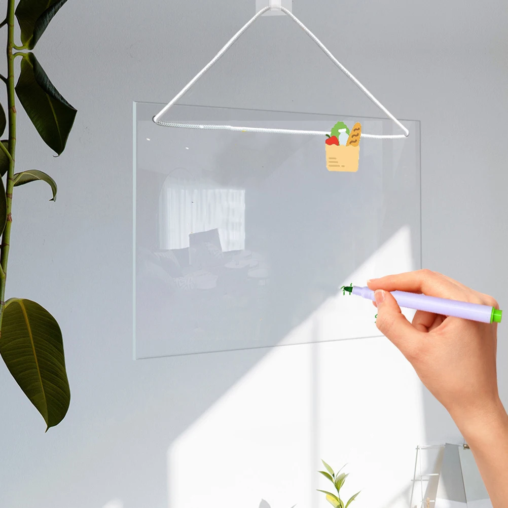 

Clear Acrylic Magnetic Calendar Board Planner Schedule Fridge Magnet Dry Erase Boards For Home School Office Message Menu