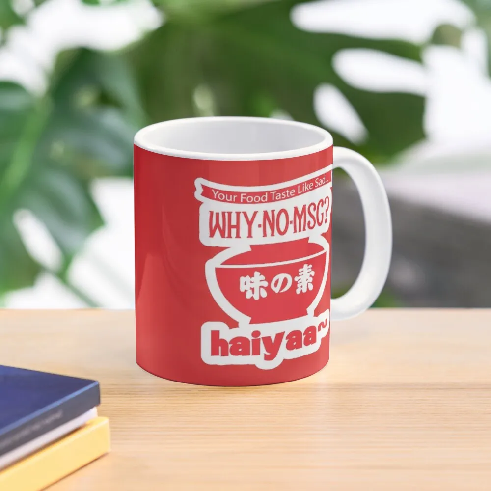 

Uncle Roger ask you, Why no MSG Haiyaa... Coffee Mug Ceramic Cups Creative Custom Cups Cups Free Shipping Mug
