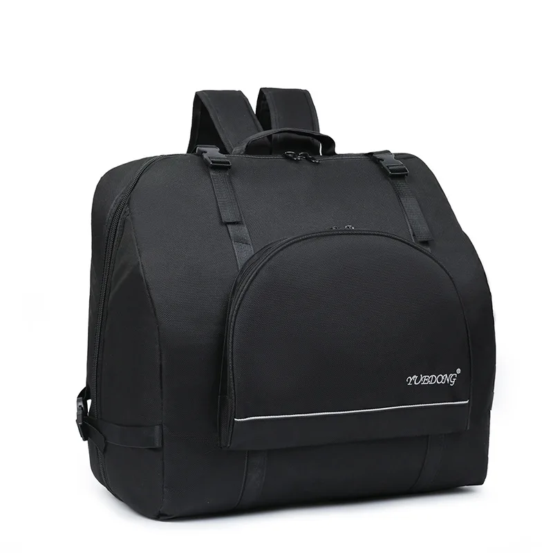 Фото Прочный аккордеон Gig Bag фортепиано коробка для сжатия клавиатуры инструмент Аксессуары Черный рюкзак подарок для 60/80/96/120 бас-плеер №1