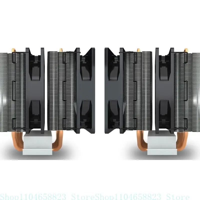 Efficient Cooling CPU Cooler Fan for Intel LGA 1150 1155 1156 775 1366 AM3 AM4 Quiet Ventilador Silent Radiator Cooler