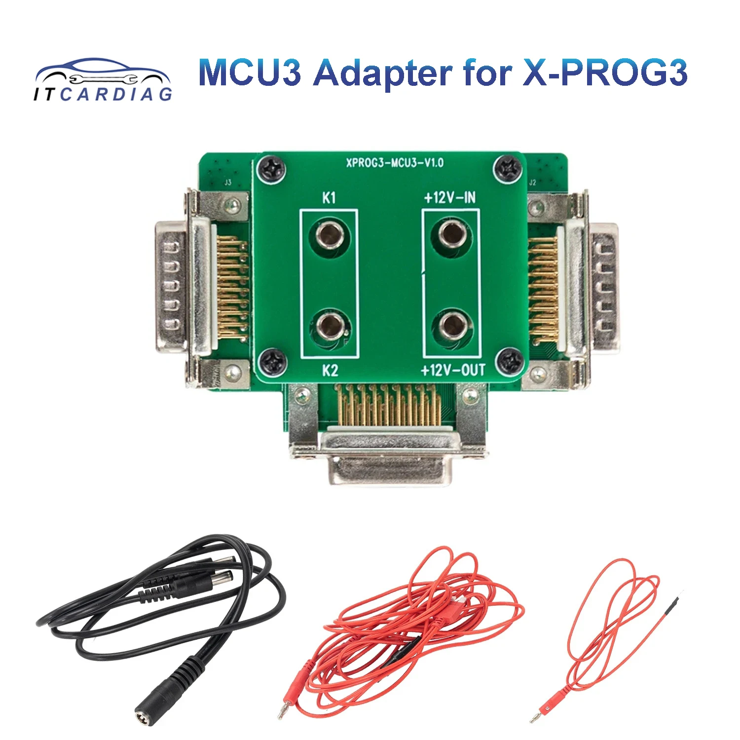 

Launch MCU3 Adapter for X431 X-PROG3 IMMO Programmer MCU3 Adapter Board Kit For Mercedes All Keys Lost And ECU TCU Reading