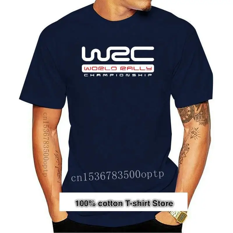 Camiseta Del Campeonato Mundial De Rally Wrc Para Hombre, Camiseta De Moda, Camiseta De Algodon De Marca, Novedad