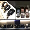 Fashion Boutiques display props Belt display racks Acrylic girdle Display Stand holder desktop Leather belt/waistband stand 6