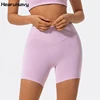 Hearuisavy Premium Quality Workout Gym Legging Women Soft Cycling Shorts Yoga Clothes Breathable High Waist Sports Shorts Female