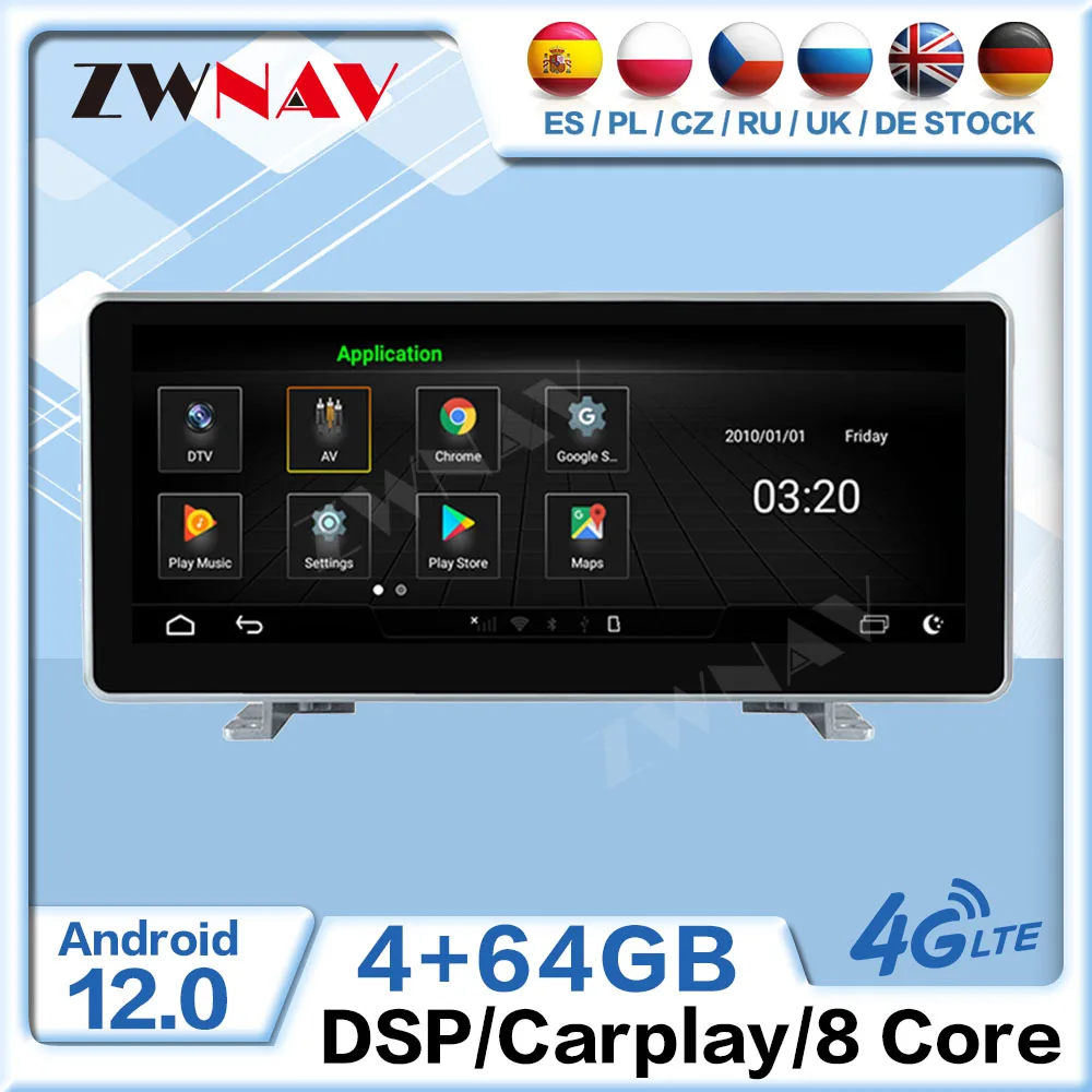 

128G Android 12 Radio Receiver For AUDI Q5 2017 2018 2019 2020 2021 2022 Audio Stereo Video GPS Navigation Bluetooth Head Unit