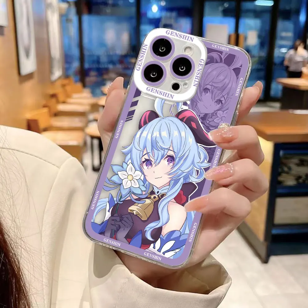 Xiao Rail Clear Phone Case – Genshin Impact Design