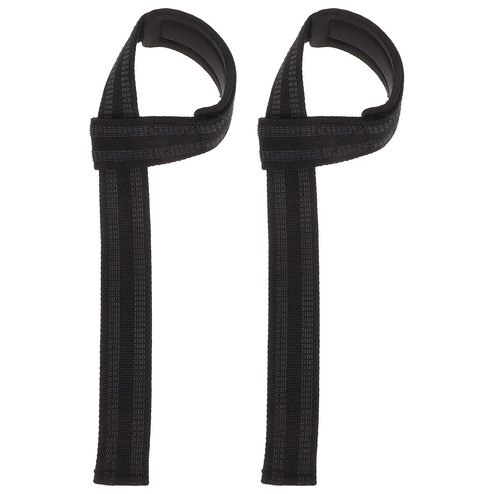 

2 Pcs Wristband Weightlifting Grip Strap Brace for Gym Belt Polyester Support Sports Protective Fitness Training