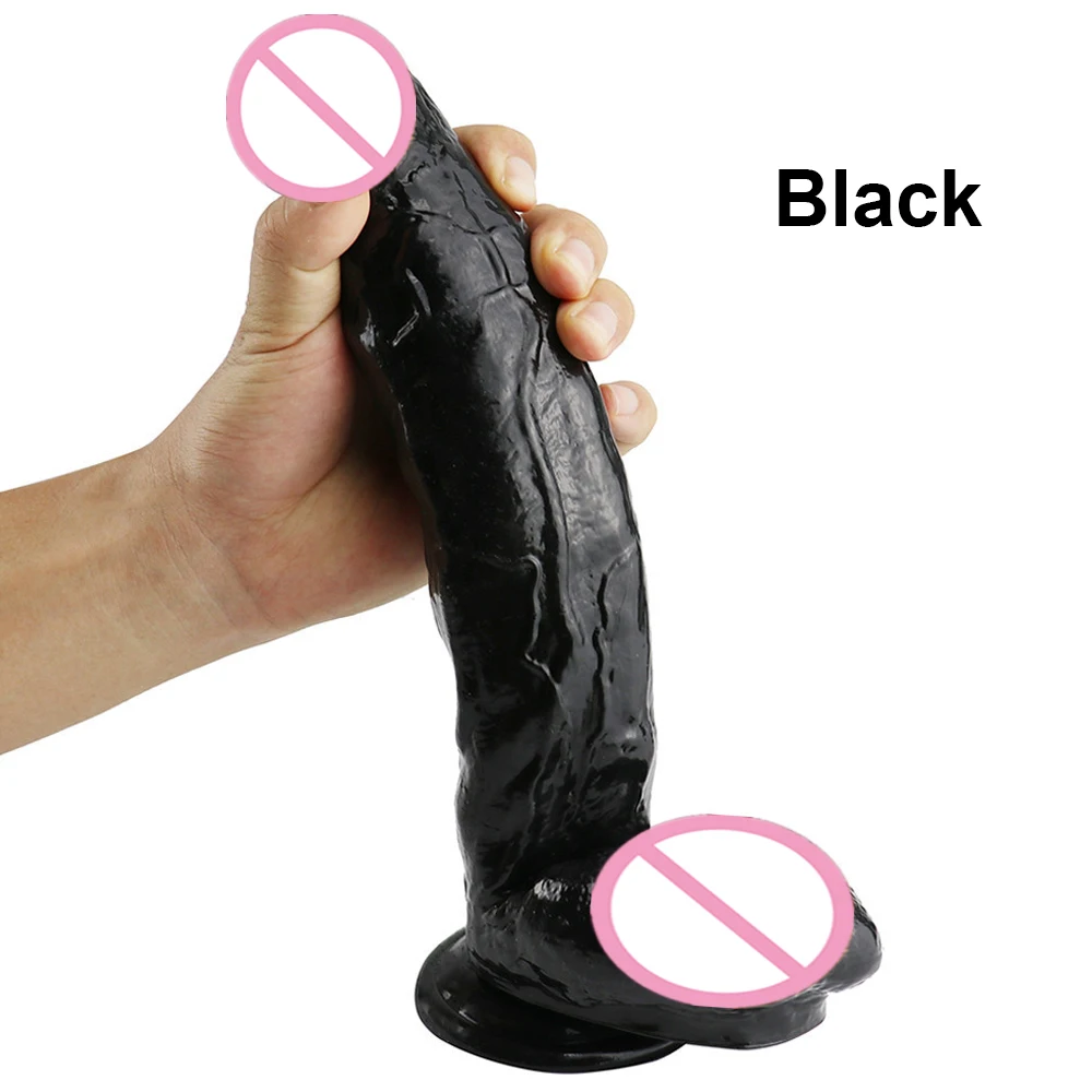 12inch 30cm Huge Dildo With Strapon Suction Cup Realistic Big Penis Female Masturbator Vagina Dick Shop Adult Anal Sex Toys Cock
