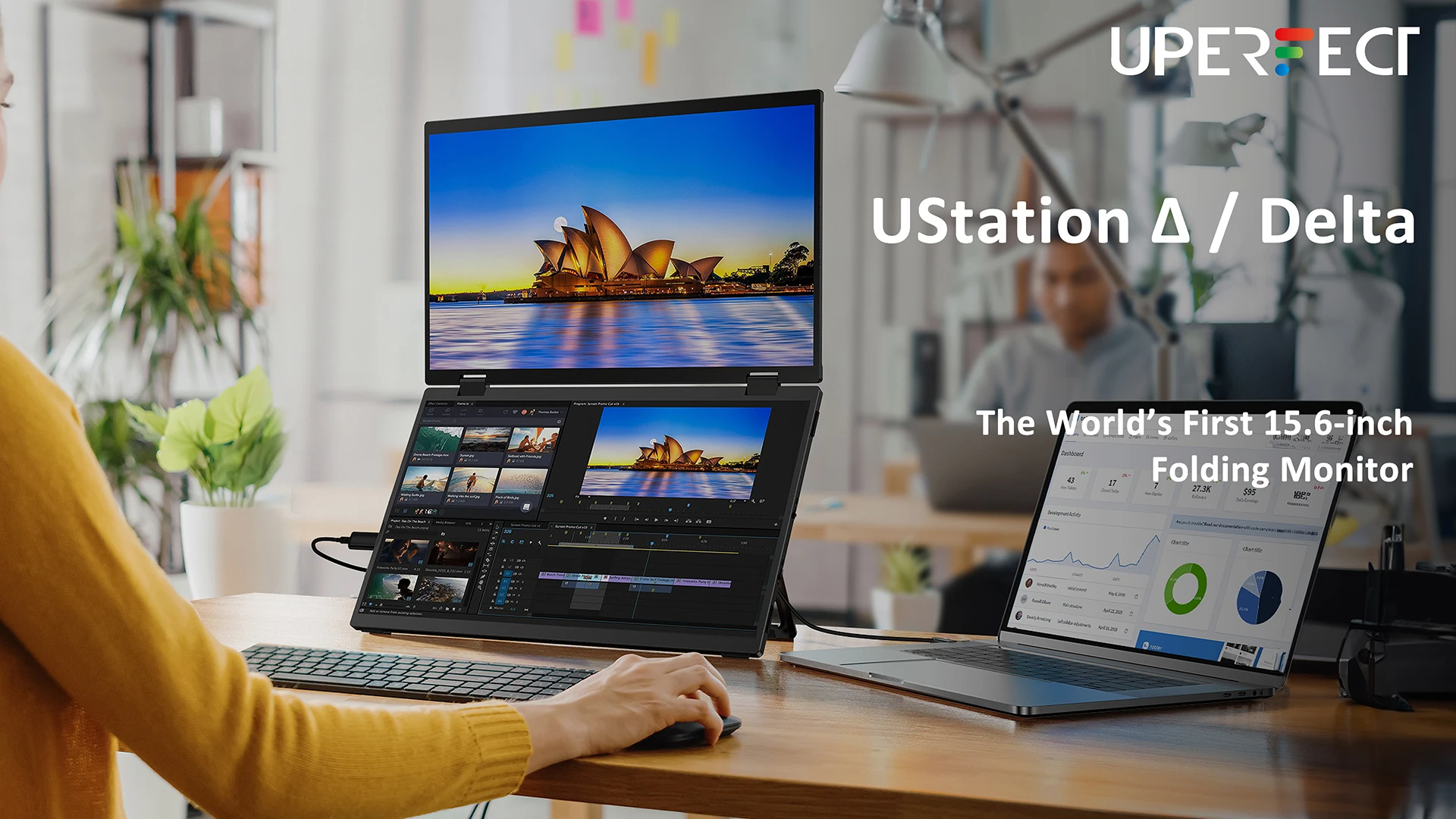 UPERFECT UGame B118 2K 144Hz Portable Gaming Monitor 100% DCI-P3 FreeSync HDR Computer Display HDMI USB C IPS Screen for Laptop 7 UPERFECT UGame B118 2K 144Hz Portable Gaming Monitor 100% DCI-P3 FreeSync HDR Computer Display HDMI USB C IPS Screen for Laptop 1