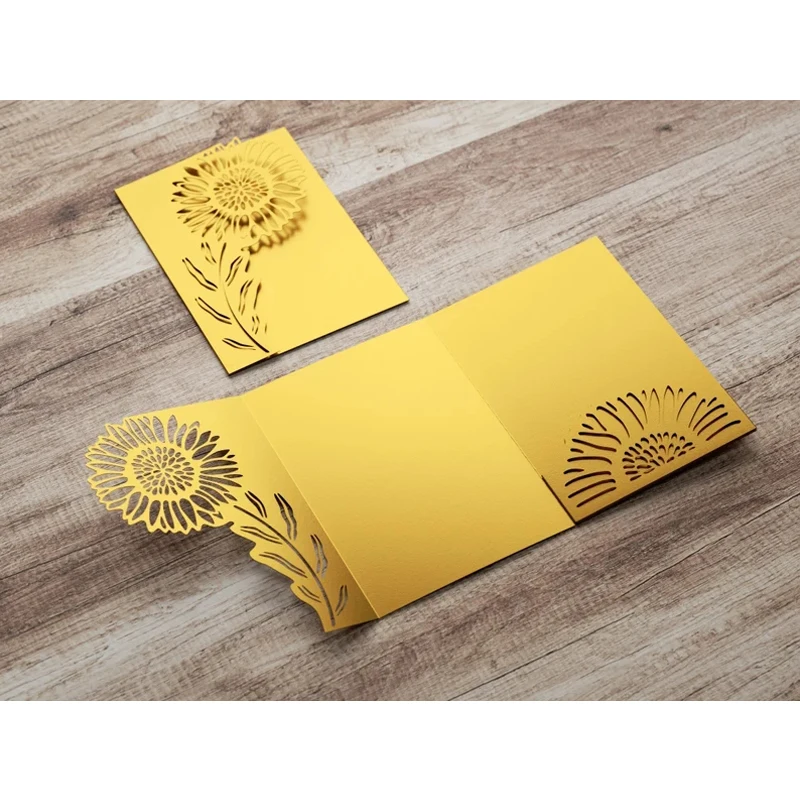 3D Sunflower Decoration Die Metal Cutting Dies DIY Scrapbook Paper Cards Embossing Craft Die Cut Handmade Craft  New  Dies 2023