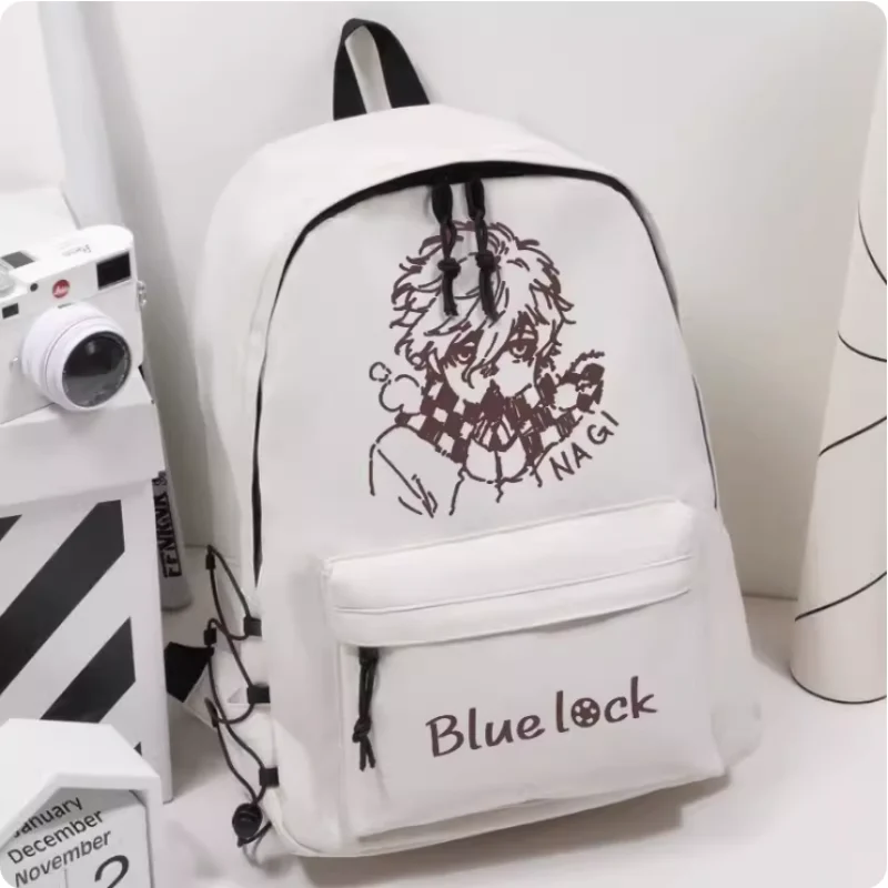 Anime BLUE LOCK Nagi Seishiro Schoolbag Backpack High-capacity Shoulder Bag Cosplay Student Teenage Gift B1268