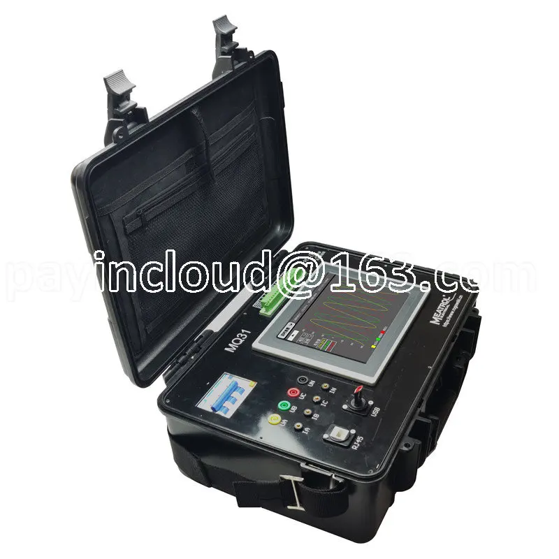 

8 Inch Display Portable Electric Energy Meter Three Phase Rogowski Coil Power Quality Analyzer PLS-MQ31