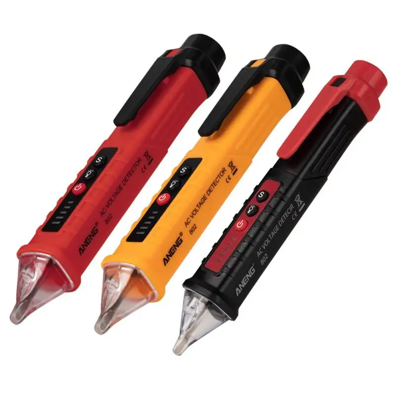12V-1000V Electric Tester Non Contact AC Voltage Detector Sensitivity Adjustable Pen Meter Indicator Portable | Инструменты