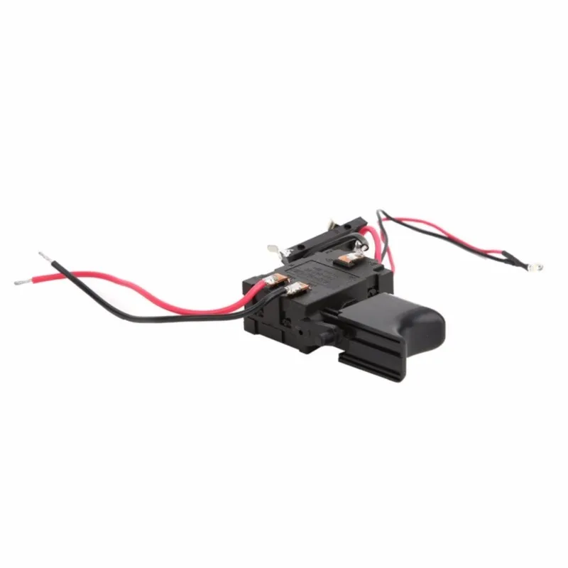 7.2V-24V 16A Lithium Battery Cordless Drill Switch Speed Control Electric Drill Trigger Switch with Small Light FA2-16/1WEK