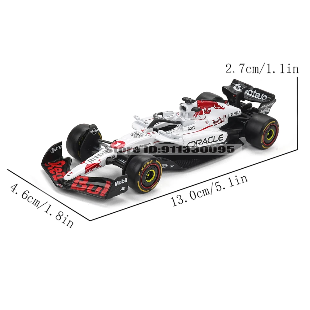 Bburago 1:43 F1 Red Bull RB21 2025 White Japan Station #1