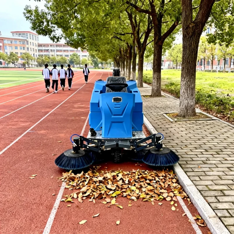Low Consumption, Eco-friendly street and road surface cleaning machine standard configuration Electric warehouse sweeper