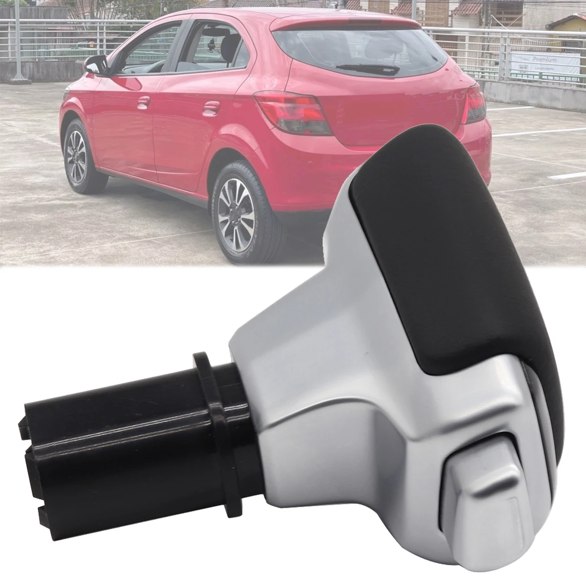 UPGENT Perilla Cambio Marchas Para Opel para Mokka 2013 mano de obra exquisita perilla de cambio de marchas automática para coche Pomo Palanca Cambios Coche