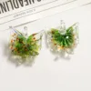5pcs Mixed Color Star Butterfly Starfish Pattern Murano Glass Lampwork Pendant Diy Necklace Women Fashion Jewelry Summer Beach 5