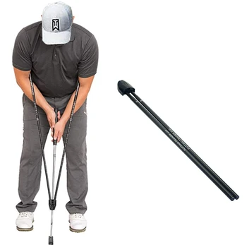 Golf Putting Training Aid, Putting Aid Golf Training Equipment for Perfect Putt, Attaches to Any Putter Shaft… 1