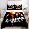 Tokio Hotel Bedding Set Single Twin Duvet Cover Set HD Comforter Cover for Kids Bedding Sets Bedclothes Bedroom Decor 1