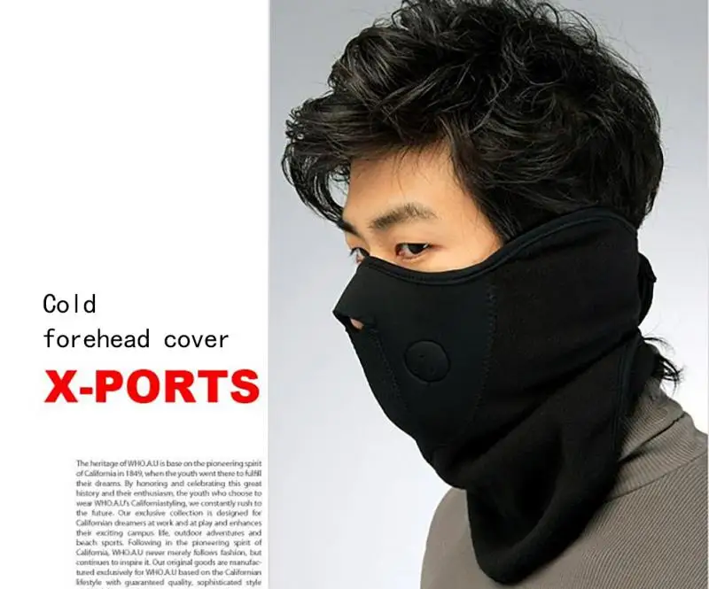 Warm Fleece Mask Unisex Motorcycle Neck Guard Scarf Snowboard Bike Ski Sports Outdoor Windproof Cycling Accessories riding mask fleece neck warmer