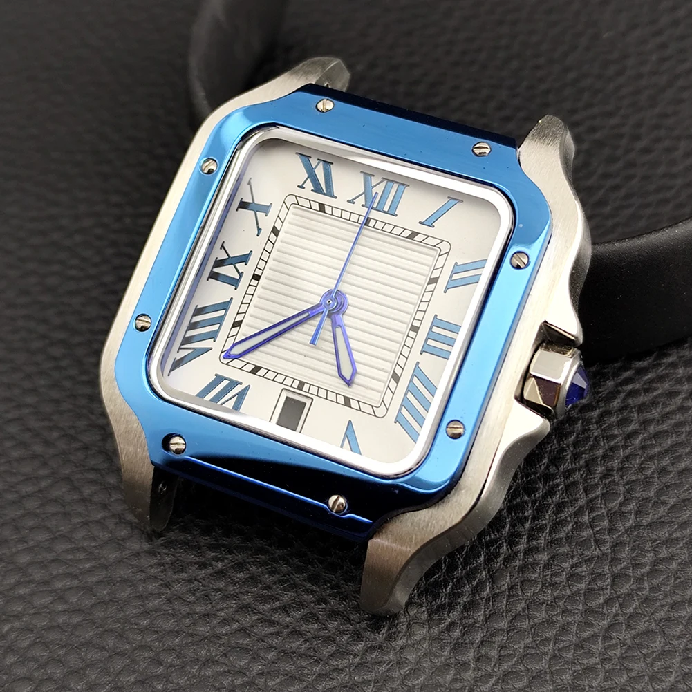 Stainless Steel Square Watch Case