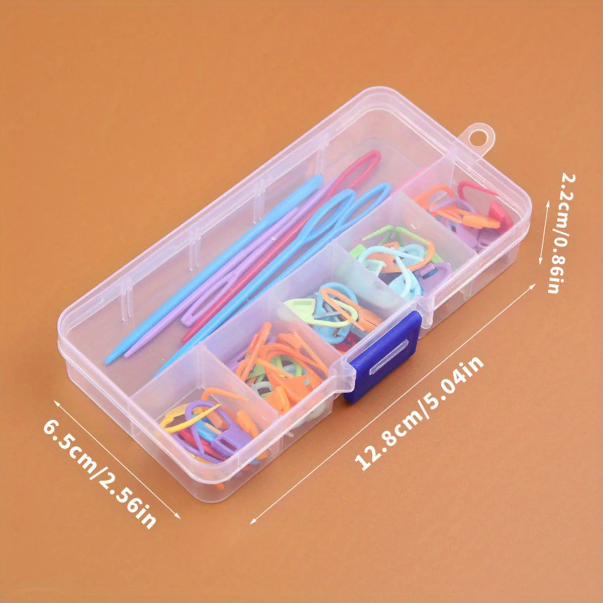 다색 플라스틱 수지 작은 클립 뜨개질 크로 셰 뜨개질 마커 잠금 스티치 바늘 클립 마킹 링 DIY 바느질 도구