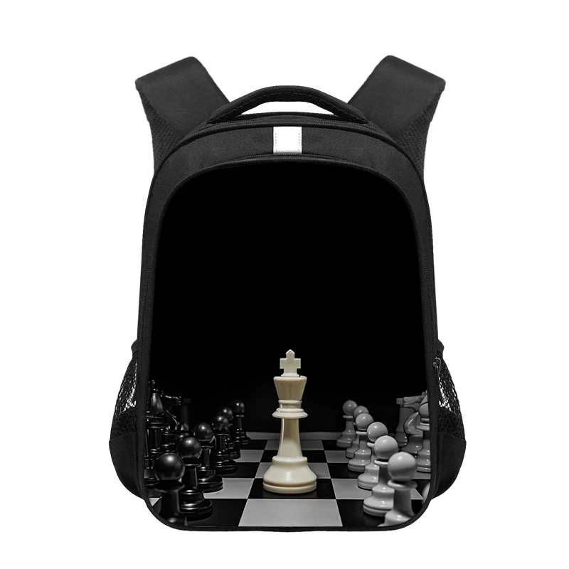 Chess Player Game Print Backpack for Teenager Cute Chess Children School Bag Checkmate Rucksack Daypack Laptop Backpack Bookbag 6